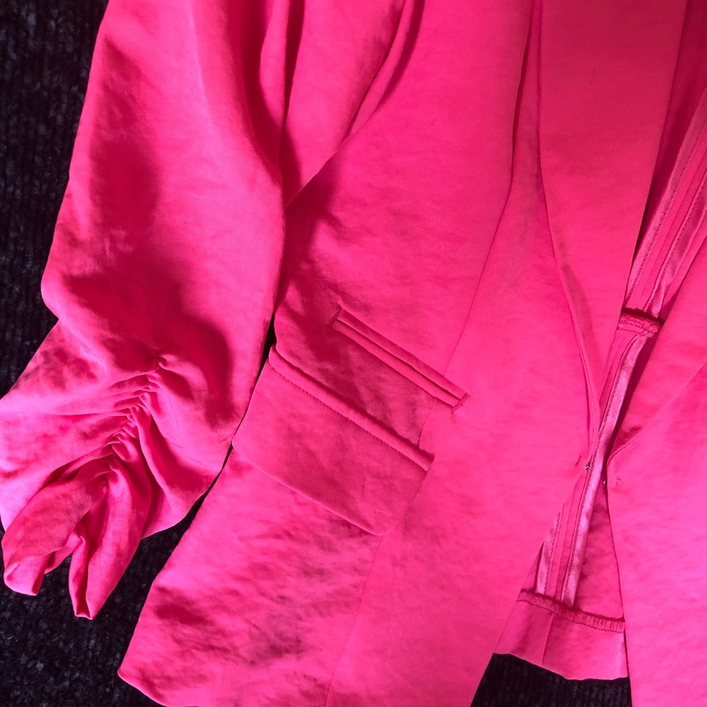 Pink blazer